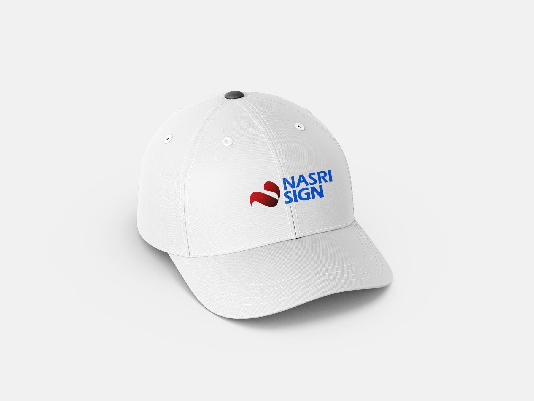 White cap branding mockup